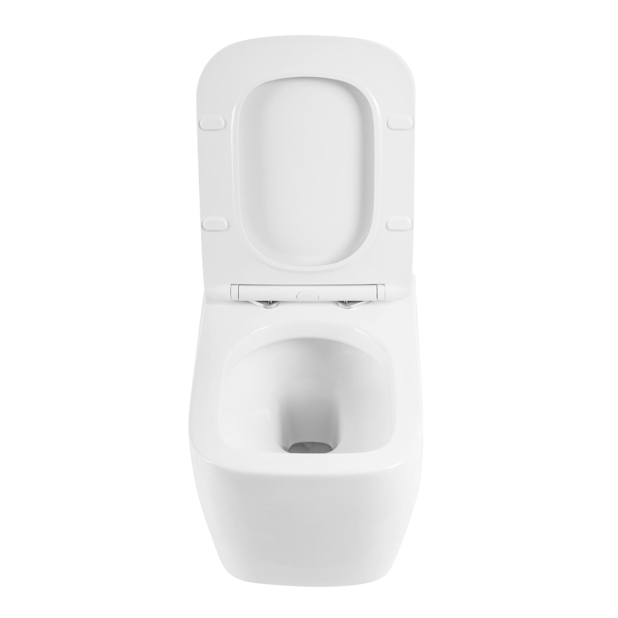 Унитаз подвесной безободковый BelBagno VENETO BB132CHR/BB132SC - Gidratop.ru изображение