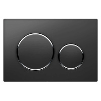 Кнопка смыва Vincea VFP-005MB, цвет матовый черный - Gidratop.ru изображение