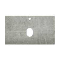 Столешница из керамогранита 800x460 KEP-80-MGL Marmo Grigio Lucido - Gidratop.ru изображение
