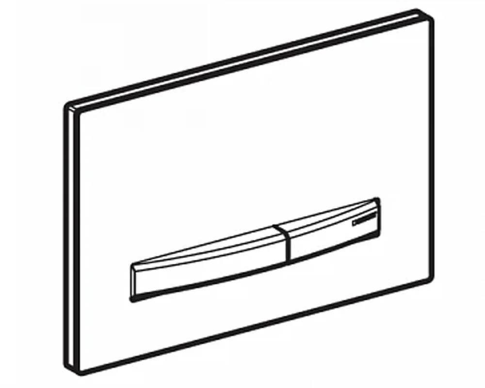 Клавиша Geberit Sigma Type 50 115.672.JX.2, черный орех - Gidratop.ru изображение