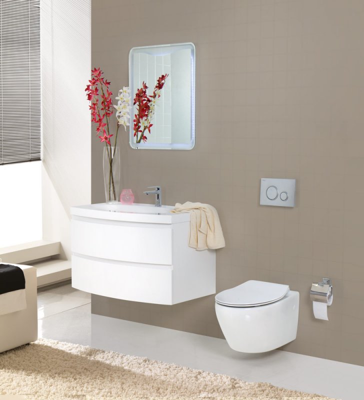 Унитаз подвесной безободковый BelBagno PROSPERO BB507B/BB2020SC - Gidratop.ru изображение