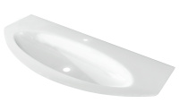 EDEN Стеклянная раковина 82368 Extra light, 122x52