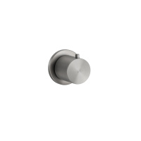 GESSI 316 запорный вентиль на 1 источник, резьба 3/4 (внешняя часть), цвет: steel brushed