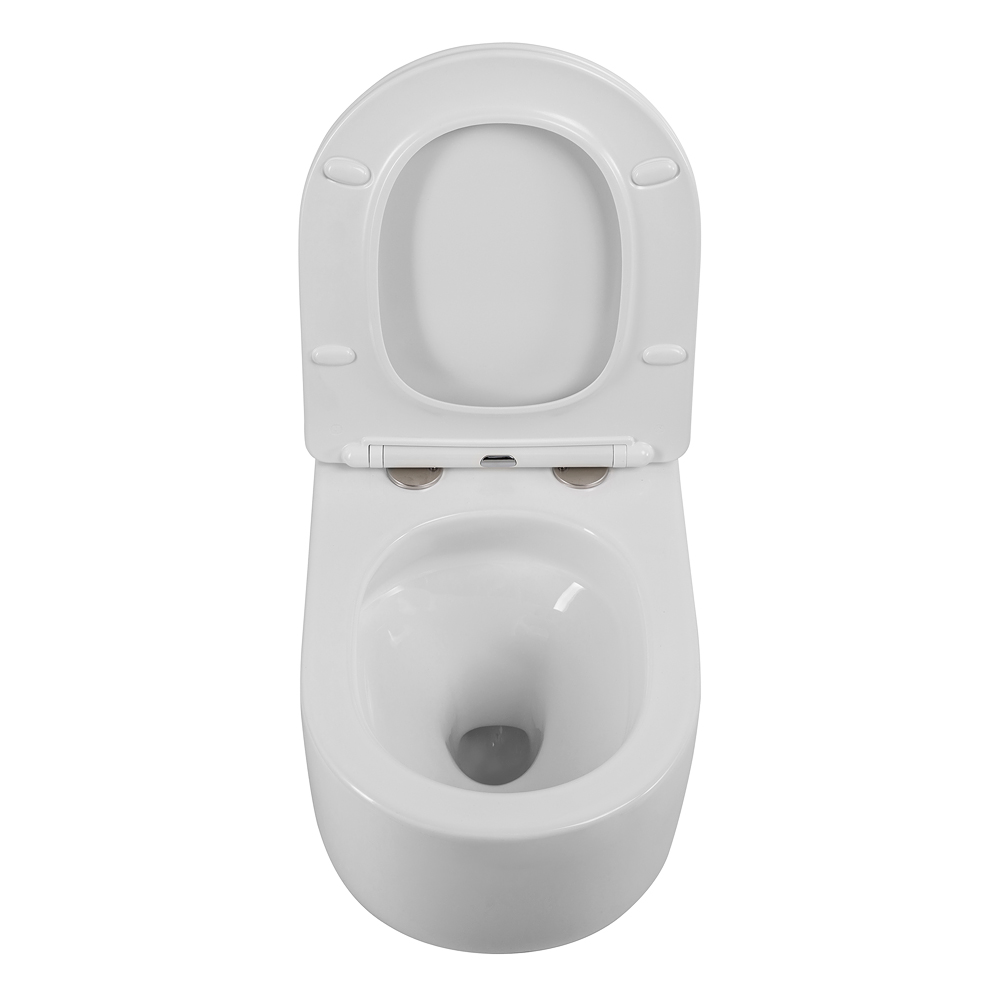 Унитаз подвесной безободковый BelBagno SOFT-TOR BB084CH-TOR/BB051SC - Gidratop.ru изображение