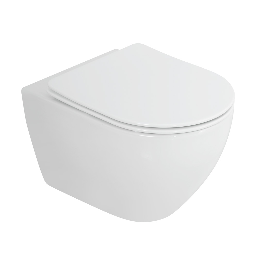 Комплект 4 в 1 Унитаз подвесной с сиденьем CEZARES STYLUS-TOR CZR-6601-TH-TOR/CZR-2316-SC+Система инсталляции 2 в 1 BelBagno BB026/BB081CR - Gidratop.ru изображение