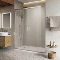 Душевая дверь BelBagno LUCE-BF-2-150-C-Cr - Gidratop.ru изображение