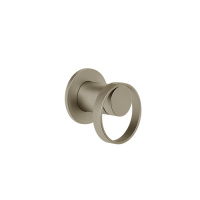 GESSI ANELLO смеситель для раковины встраиваемый, однорычажный, цвет Finox Brushed Nickel - Gidratop.ru изображение