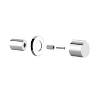 Gessi Emporio shower встраиваемая часть для запорного вентиля, цвет: Chrome - Gidratop.ru изображение