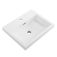 Раковина из искусственного мрамора BB-500-PM-LVB, 500х400х145 мм