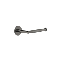 Gessi Tondo настенный держатель для туалетной бумаги, цвет Black Metal Brushed PVD - Gidratop.ru изображение