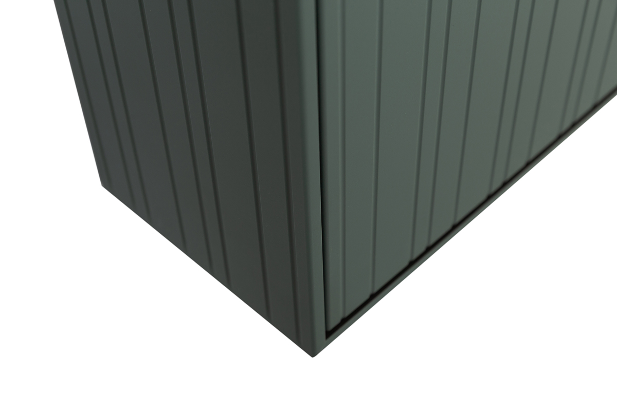 PORTOFINO Колонна подвесная с одной распашной дверцей, реверсивная 55966 Verde opaco, 35x20x115 - Gidratop.ru изображение