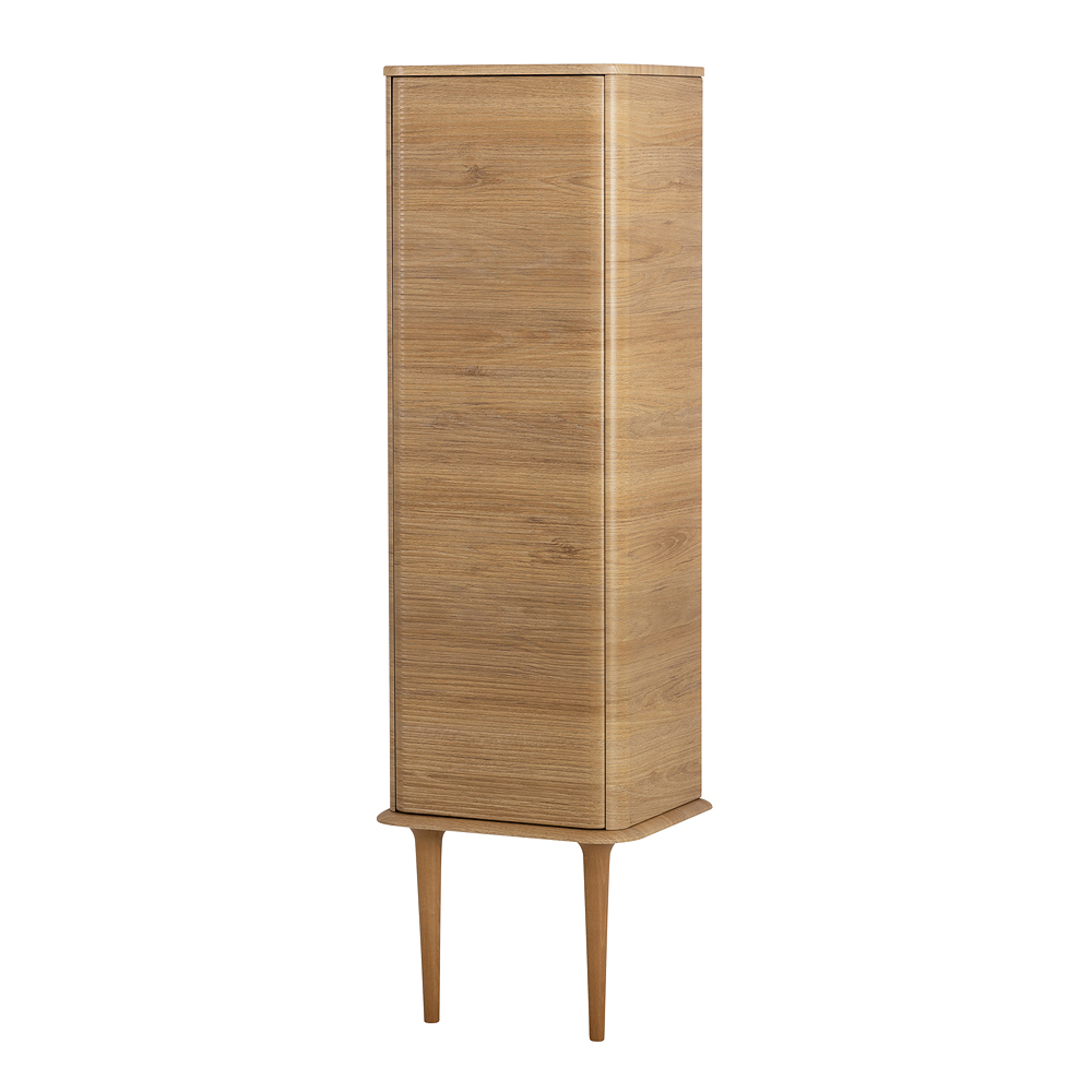 IDRA Колонна подвесная с дверью, реверсивная 55821 Rovere Tabacco, 47,5x37x123 - Gidratop.ru изображение