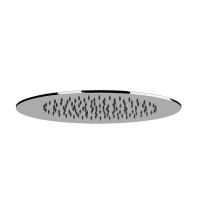 Gessi Emporio shower верхний душ TONDO для потолочного крепления, 350 мм, цвет: Steel Brushed - Gidratop.ru изображение