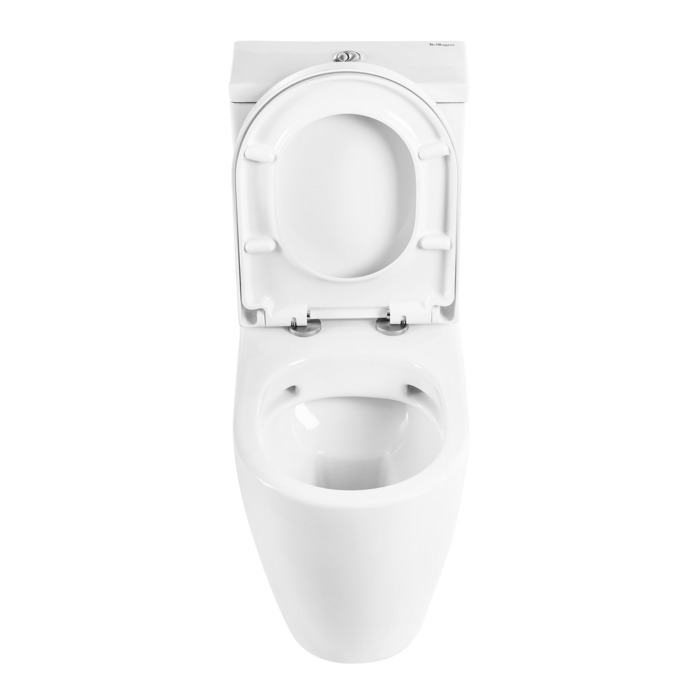 Унитаз-компакт безободковый BelBagno MARINO BB105CPR/BB105SC - Gidratop.ru изображение