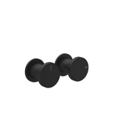 GESSI Origini смеситель встраиваемый на 2 позиции,с отд вставкой., цвет: Black XL - Gidratop.ru изображение