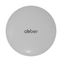 Накладка на слив для раковины ABBER AC0014MLG светло-серая матовая, керамика - Gidratop.ru изображение