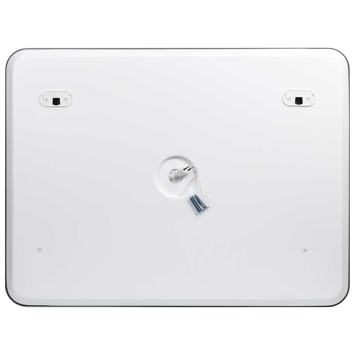 Зеркало LED VLM-3VC900 900х700 c сенсорным выключателем и диммером - Gidratop.ru изображение