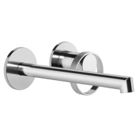 Gessi Anello смеситель настенный, с изливом 194-214 мм, цвет хром (внешняя часть) - Gidratop.ru изображение