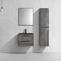 База под раковину Chiara 2D 600 подвесная, 2 выкатных ящика soft-close, G.Stone - Gidratop.ru изображение