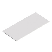 CADRO Вставка для подвесной металлической полки, Bianco, 557x257, CADRO-60/30-MENS-BIANCO - Gidratop.ru изображение