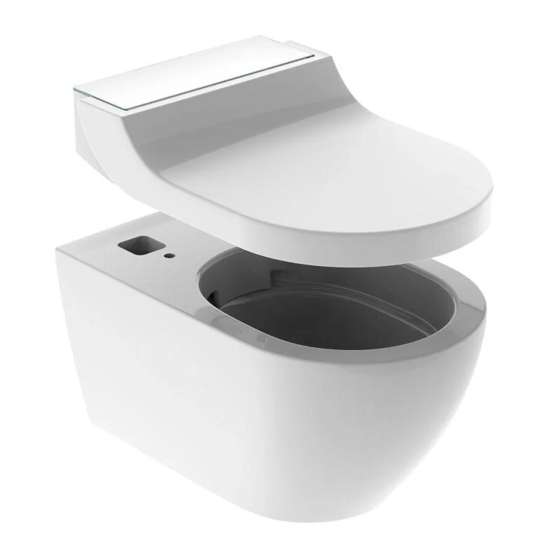 Электронная крышка-биде Geberit AquaClean Tuma Comfort 146.274.SI.1, белое стекло - Gidratop.ru изображение