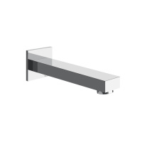 GESSI  INVERSO RIGATO настенный излив для ванны, цвет: хром - Gidratop.ru изображение