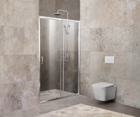 Душевая дверь BelBagno UNIQUE-BF-1-110/125-C-Cr - Gidratop.ru изображение