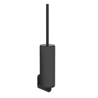 GESSI 316 ершик настенный черный, фурнитура Black XL - Gidratop.ru изображение