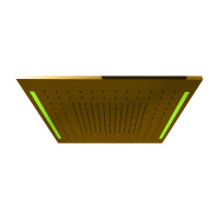 Gessi Colour декоративная панель 500х500 мм, цвет: Gold PVD (к ней необходимо заказать 57921#238) (НЕ производится!) - Gidratop.ru изображение
