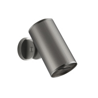 GESSI 316 RIGATO верхний душ Oslash;79 мм., с настенным креплением, водопад, цвет Steel Brushed - Gidratop.ru изображение