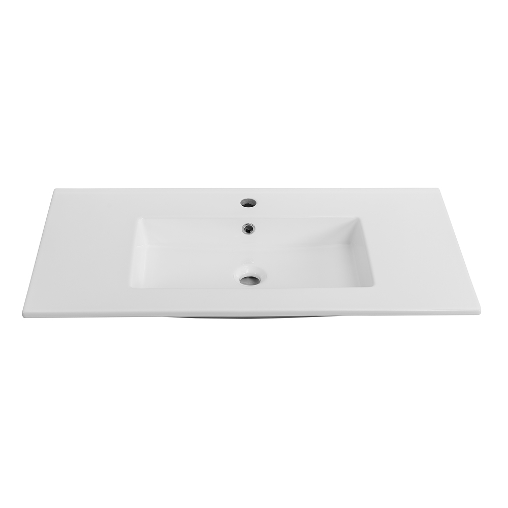 Керамическая раковина CZR-8002-90, 910x460x140 - Gidratop.ru изображение