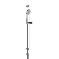 Gessi Emporio shower штанга в комплекте с душевой лейкой, шланг 1,50 м и вывод воды, цвет: Chrome - Gidratop.ru изображение