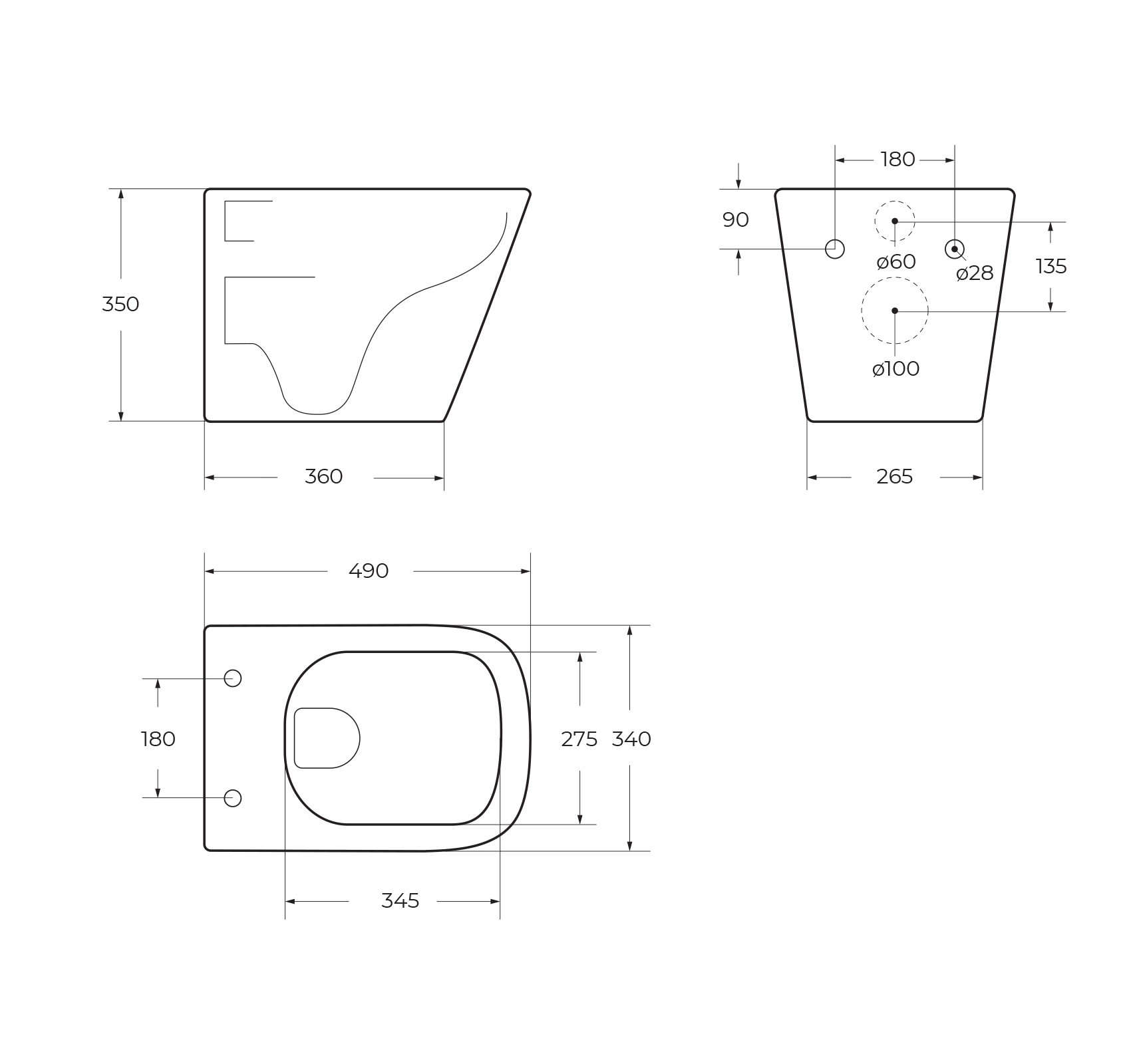 Унитаз подвесной безободковый BelBagno ARDENTE-R BB520CHR/BB2322SC - Gidratop.ru изображение