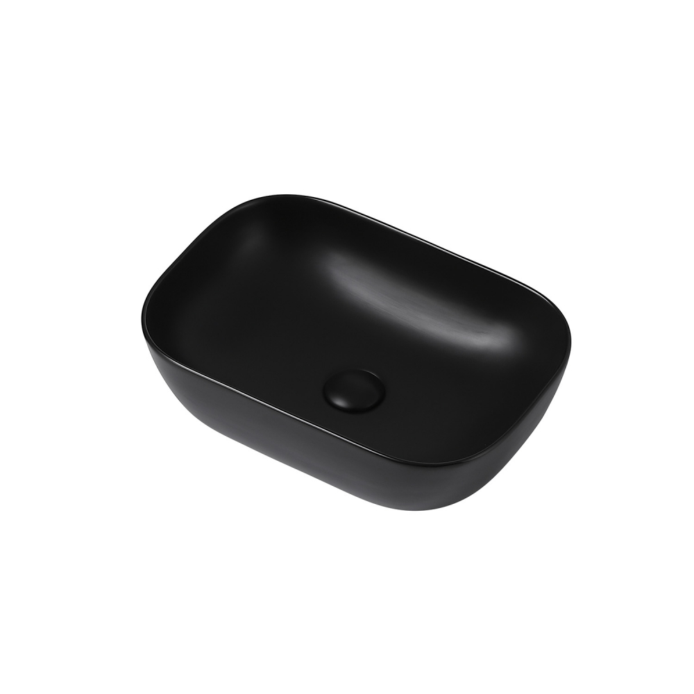 Раковина накладная ABBER Rechteck AC2200MB черная матовая - Gidratop.ru изображение