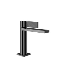 Gessi INVERSIO RIGATO смеситель для раковины без донного клапана, соединительными шлангами ЦВЕТ: Black Metal PVD - Gidratop.ru изображение