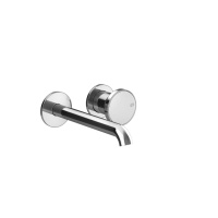 GESSI Origini смеситель для раковины встраиваемый  с изливом, в компл с отд вставкой, цвет хром (внешняя часть) - Gidratop.ru изображение