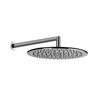 Gessi Emporio shower верхний душ для настенного крепления, поворотная, с защитой от известкового налёта, цвет: Chrome - Gidratop.ru изображение