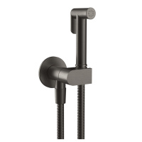Gessi Origini гигиенический душ, шланг 1250 мм, цвет: Black Metal Brushed PVD - Gidratop.ru изображение