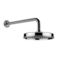 GESSI VENTI20 верхний душ Oslash;200 мм., с настенным держателем 389 мм., цвет хром - Gidratop.ru изображение