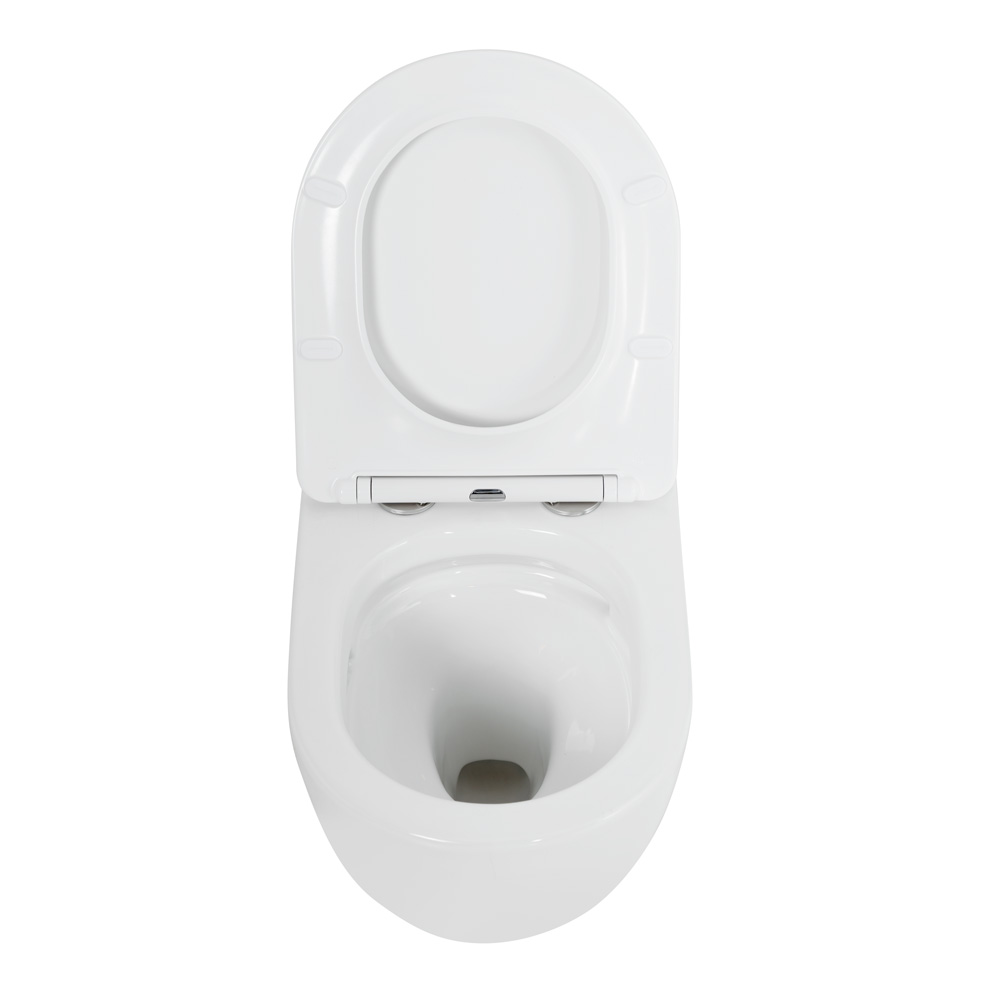 Комплект 4 в 1 Унитаз подвесной с сиденьем CEZARES STYLUS-TOR CZR-6601-TH-TOR/CZR-2316-SC+Система инсталляции 2 в 1 BelBagno BB026/BB081CR - Gidratop.ru изображение