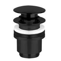 Gessi Emporio Technical accessories автоматический донный клапан ldquo;StopGo для раковины c переливом, цвет: Black XL - Gidratop.ru изображение