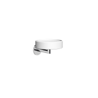 Gessi Tondo мыльница настенная белая, цвет: хром