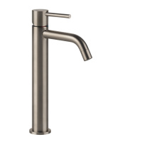 Gessi Emporio Via tortona смеситель для раковины без донного клапана и соединительными шлангами, цвет: Finox Brushed Nickel - Gidratop.ru изображение