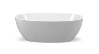 Акриловая ванна без перелива BELBAGNO BB69-1700-W0, 1700x820x600 - Gidratop.ru изображение