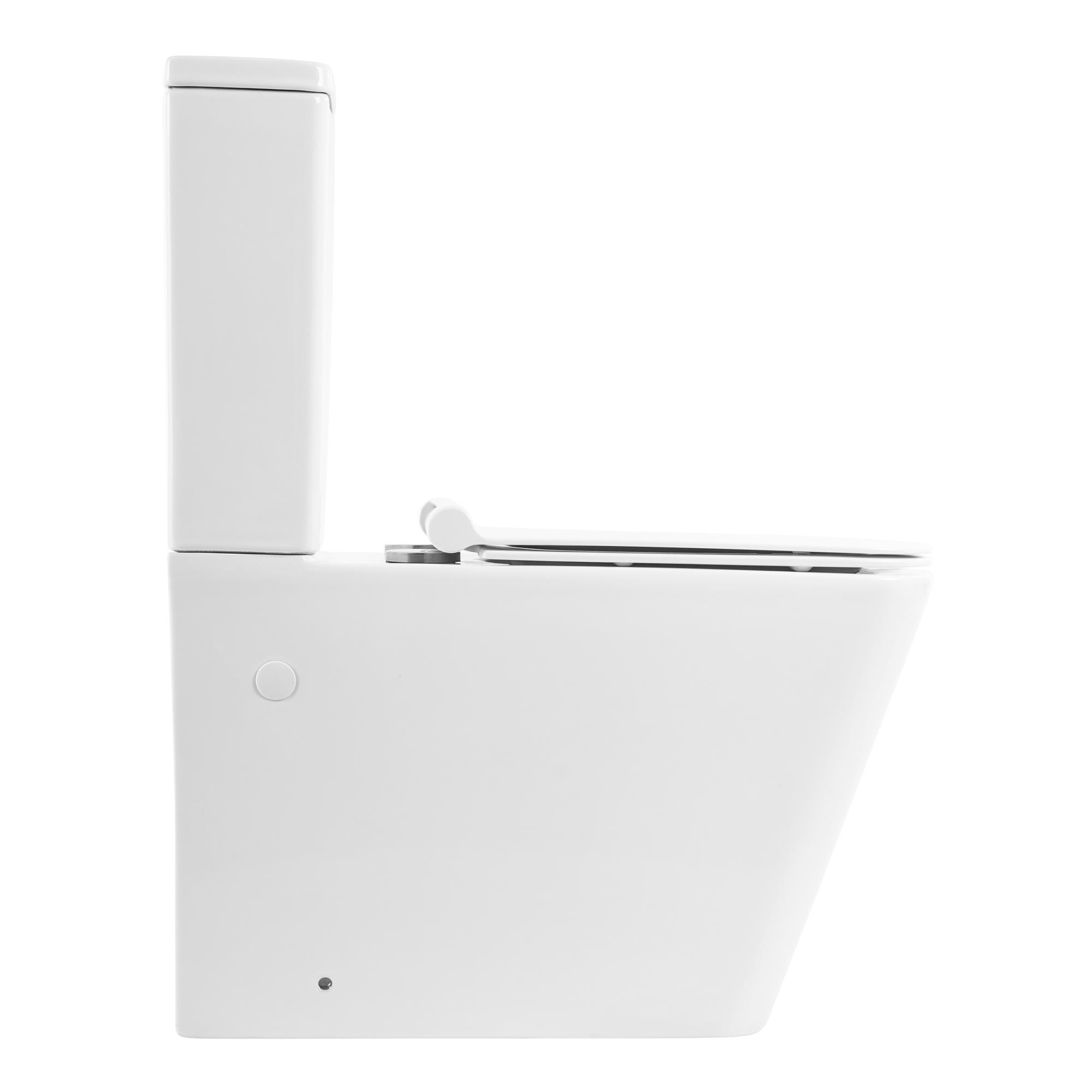 Унитаз-компакт безободковый BelBagno ARDENTE-R BB02093CPR/BB2112SC - Gidratop.ru изображение
