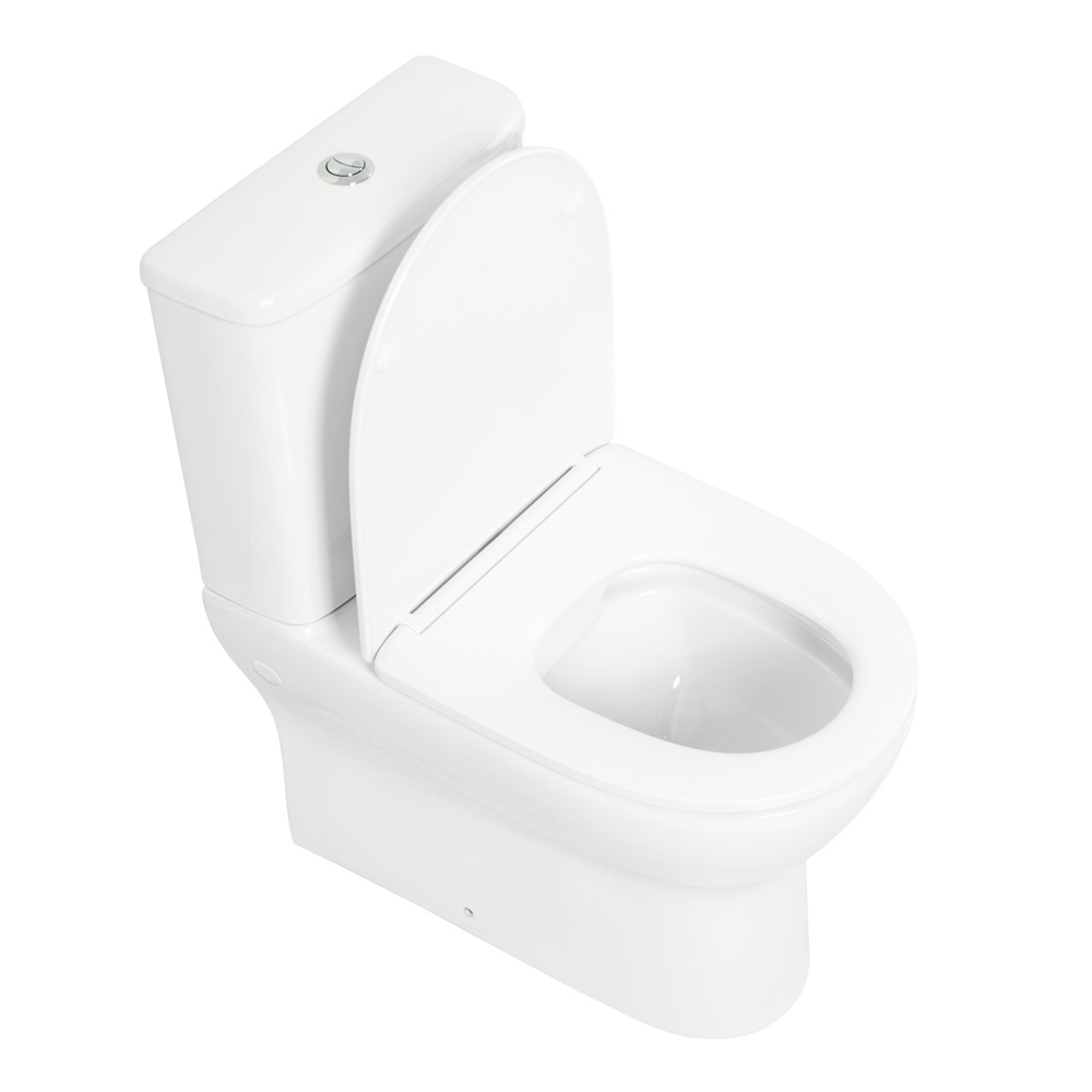 Унитаз-компакт безободковый BelBagno ENERGIA BB8134CPR/SC - Gidratop.ru изображение