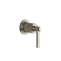 GESSI VENTI20 смеситель встраиваемый, однорычажный, внешняя часть, цвет Finox Brushed Nickel - Gidratop.ru изображение