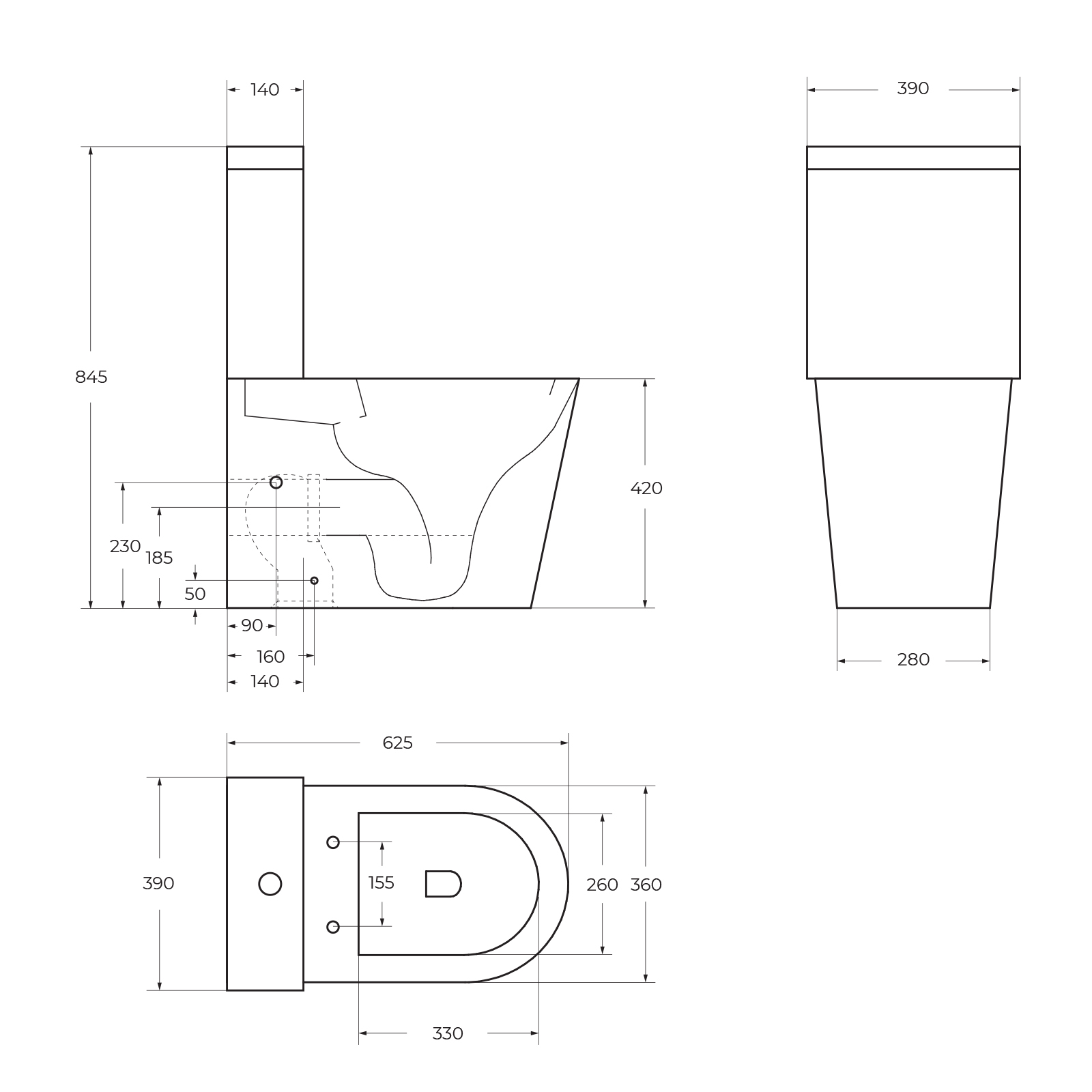 Унитаз-компакт безободковый BelBagno FLAY-R BB2149CPR/BB2149T/BB865SC - Gidratop.ru изображение