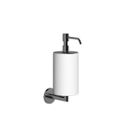Gessi Tondo дозатор для мыла настенный белый, цвет: Black XL - Gidratop.ru изображение
