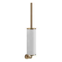 GESSI VENTI20 ершик для унитаза подвесной, цвет белый, фурнитура Warm Bronze Br. PVD - Gidratop.ru изображение